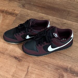 Nike Women's Dunk Low Next Nature in the "Burgundy Crush Black"